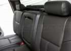 2007-2013 Chevrolet Silverado Leather Kit - Black - Rear seats ith armrest up