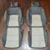 Dodge Ram Leather Seats - Black & Dark Graphite - Front seat upholstery