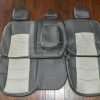 02-12 Dodge Ram Upholstery Kit - Dark Graphite & Slate - Rear seat upholstery with armrest