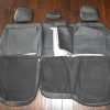Back view of rear seats