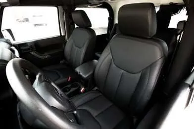 Jeep Wrangler Leather Seats - Black - Featured Image