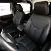 Jeep Wrangler Leather Seats - Black - Front drivers seat
