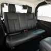 Jeep Wrangler Leather Seats - Black - Installed - Rear seats