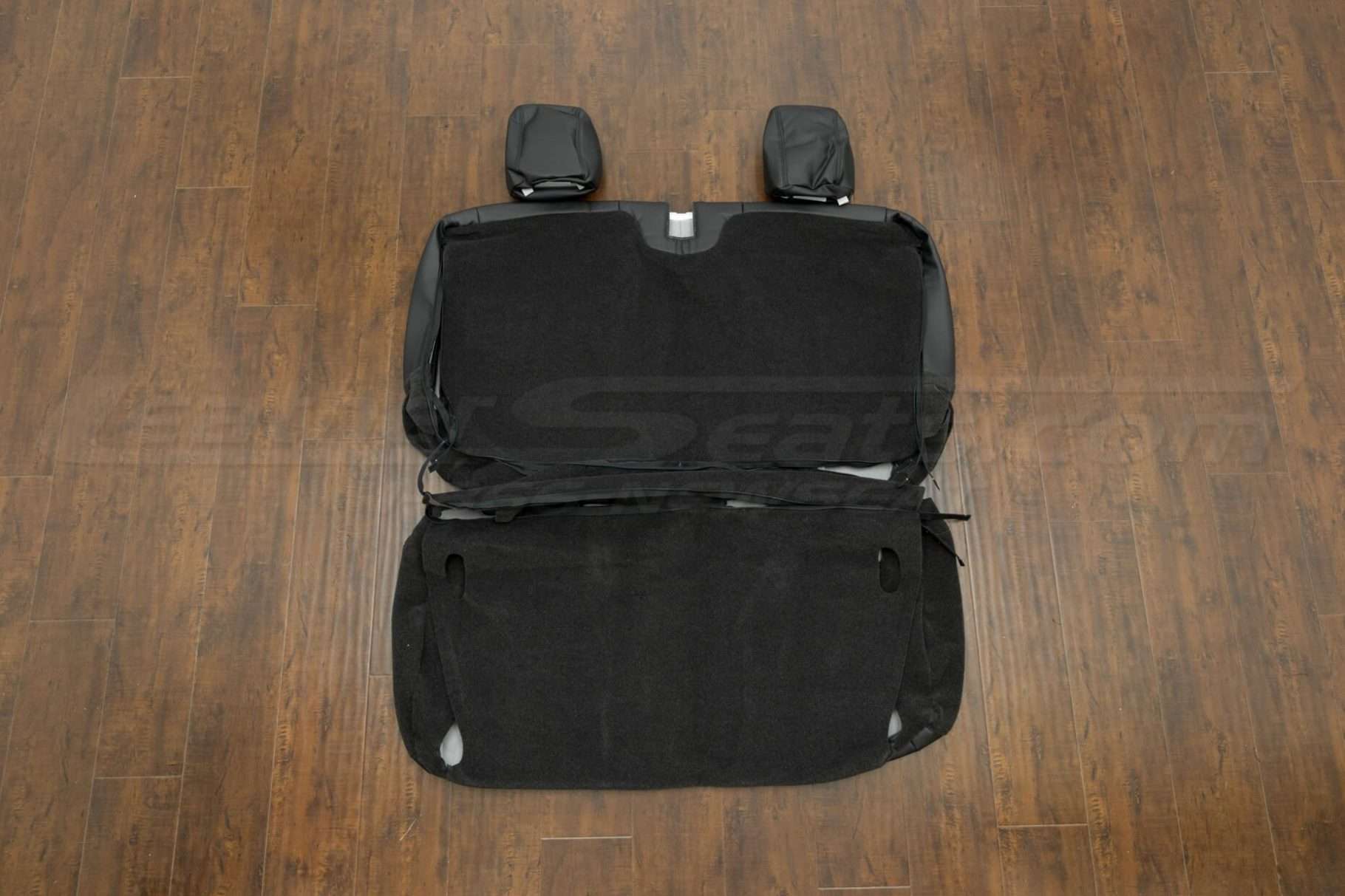 Jeep Wrangler Leather Seats - Black - Back of rear seats