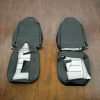 Jeep Wrangler Upholstery Kit - Black & Bisque - Back of front seats