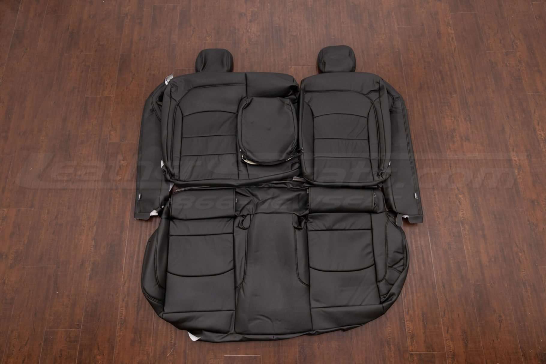 16-20 Chevrolet Malibu Upholstery Kit - Black - Rear seat upholstery with armrest