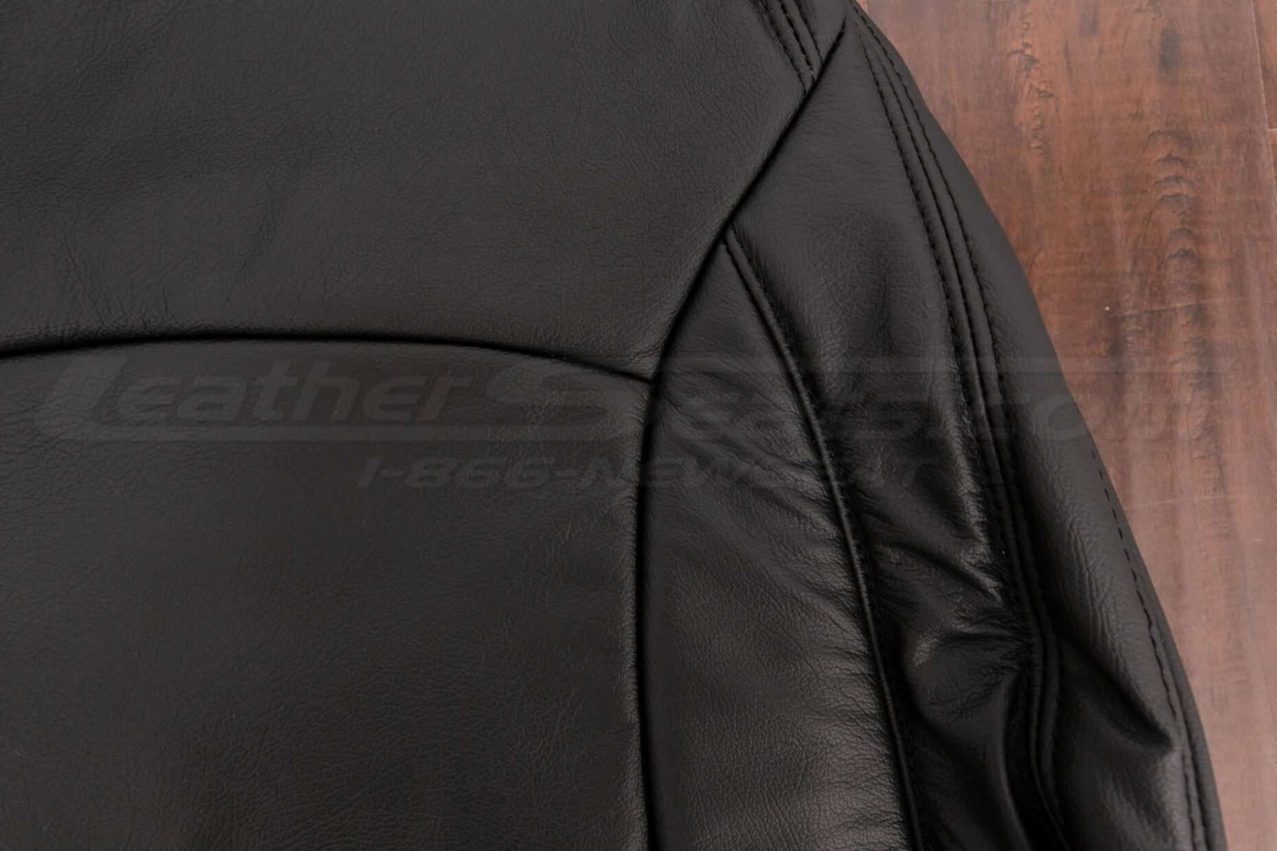 16-20 Chevrolet Malibu Upholstery Kit - Black - Double-Stitching close-up