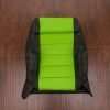 Jeep Wrangler Upholstery Kit - Black & Lime Green - Front backrest