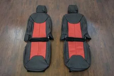 Jeep Wrangler upholstery kit - Black / Bright Red - Featured Image