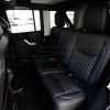 2013-2018 Jeep Wrangler Bespoked Leather Seats Installed- Black & Cobalt - Rear seats