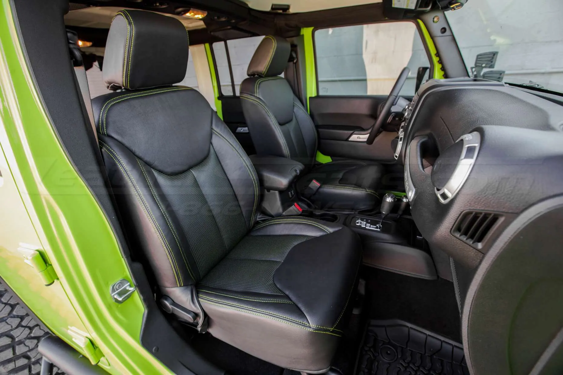 Jeep Wrangler Leather Interior 