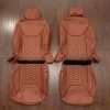 Jeep Wrangler Reticulated Upholstery Kit - Mitt Brown - Front seats
