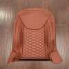 Jeep Wrangler Reticulated Upholstery Kit - Mitt Brown - Front backrest