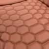 Jeep Wrangler Reticulated Upholstery Kit - Mitt Brown - Reticulated Hex insert close-up