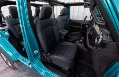 Jeep Wrangler installed kit - Black - Featured iImage