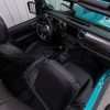 Jeep Wrangler JL Upholstery Kit - Black - Installed - Front interior overhead