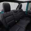 Jeep Wrangler JL Upholstery Kit - Black - Installed - Rear seats passenger view