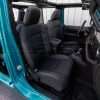 Jeep Wrangler JL Upholstery Kit - Black - Installed - Front passenger seat