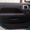 Jeep Wrangler JL Upholstery Kit - Black - Installed - Door armrest
