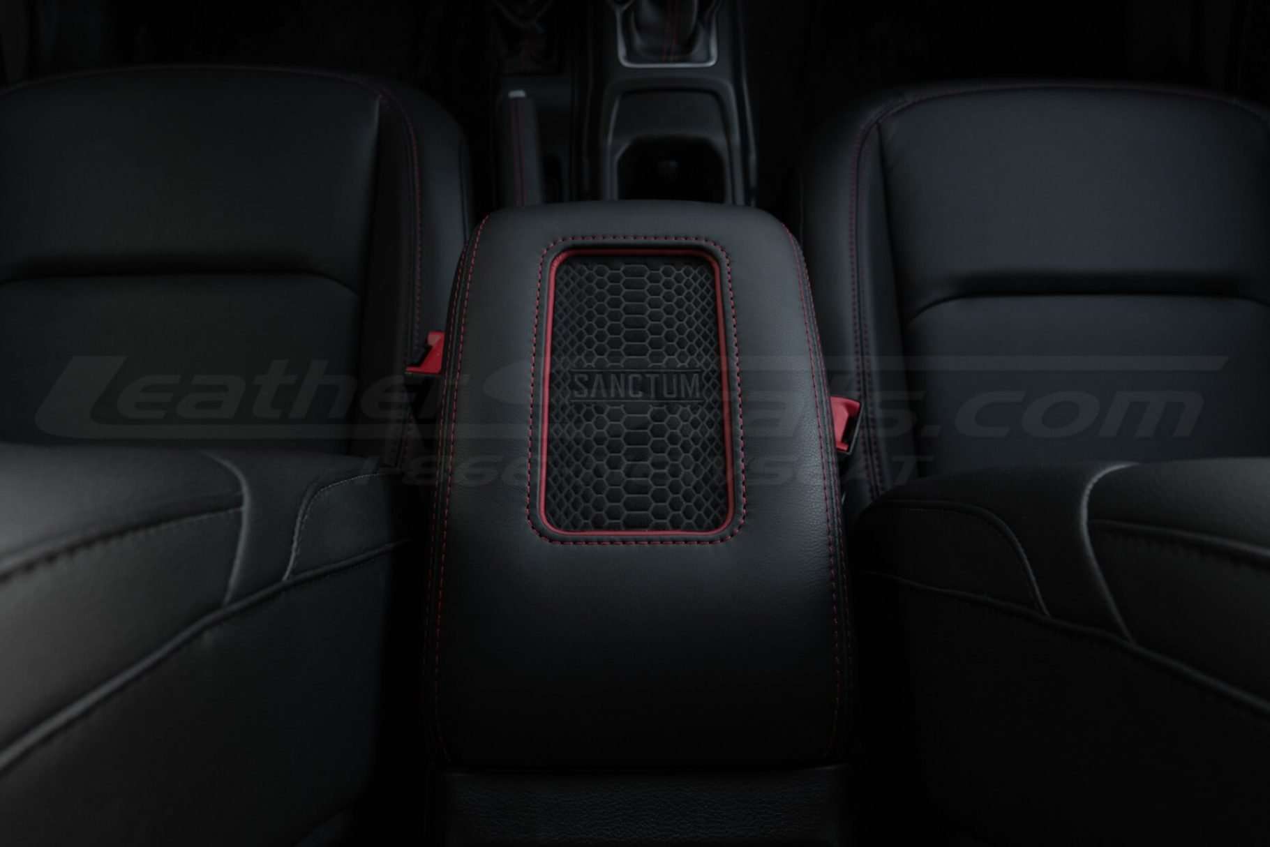 Installed Sanctum console overhead view