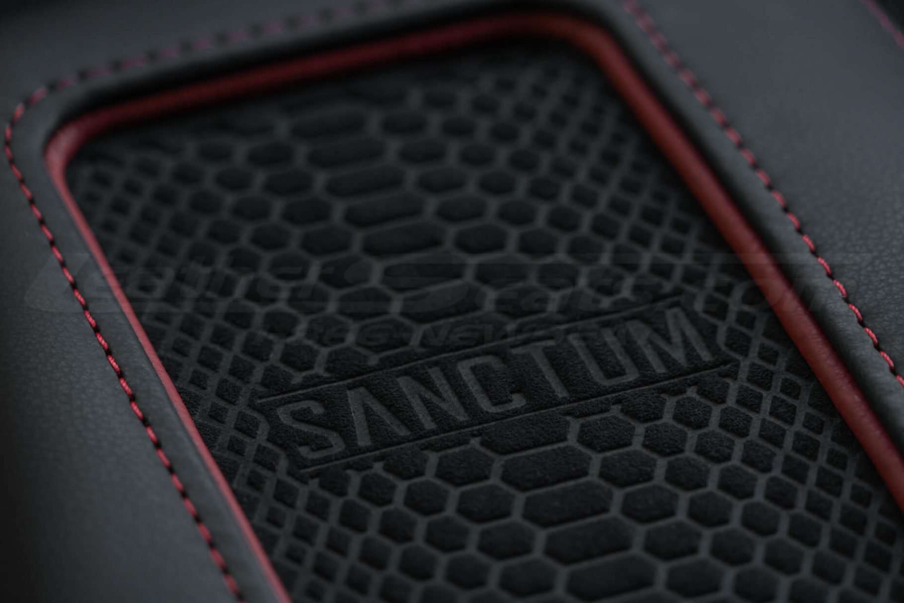 Sanctum Charging Console - Charging pad close-up
