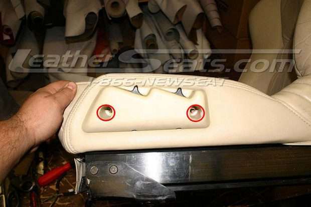 Acura NSX seat power control removal