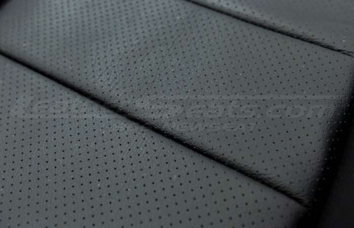 Mazda 6 Upholstery Kit- Black -Perforation close-up