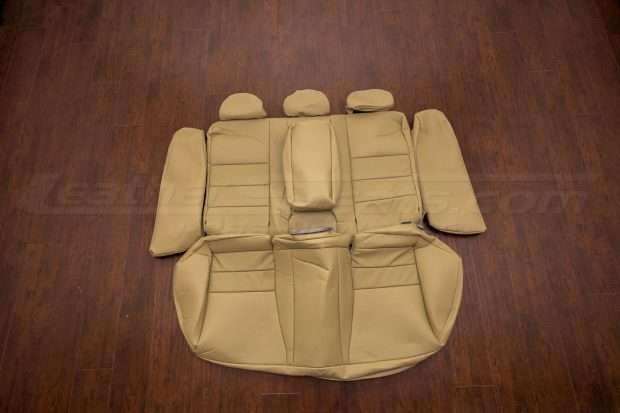 Honda Accord leather upholstery kit bamboo - rear seats