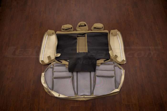 Back view of rear seats - Honda Accord Bamboo kit