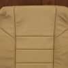 Half view of backrest cushion