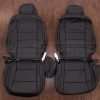 Toyota Highlander Leather Kit - Black -Front seat upholstery with console
