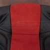 2015-2021 Dodge Challenger Upholstery Kit - Black w/ Red Suede - Front backrest close-up