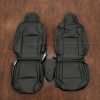 Ford Taurus Leather Upholstery Kit - Black - Front seats with console