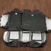 Ford Taurus Leather Upholstery Kit - Black - Back view of rear seats
