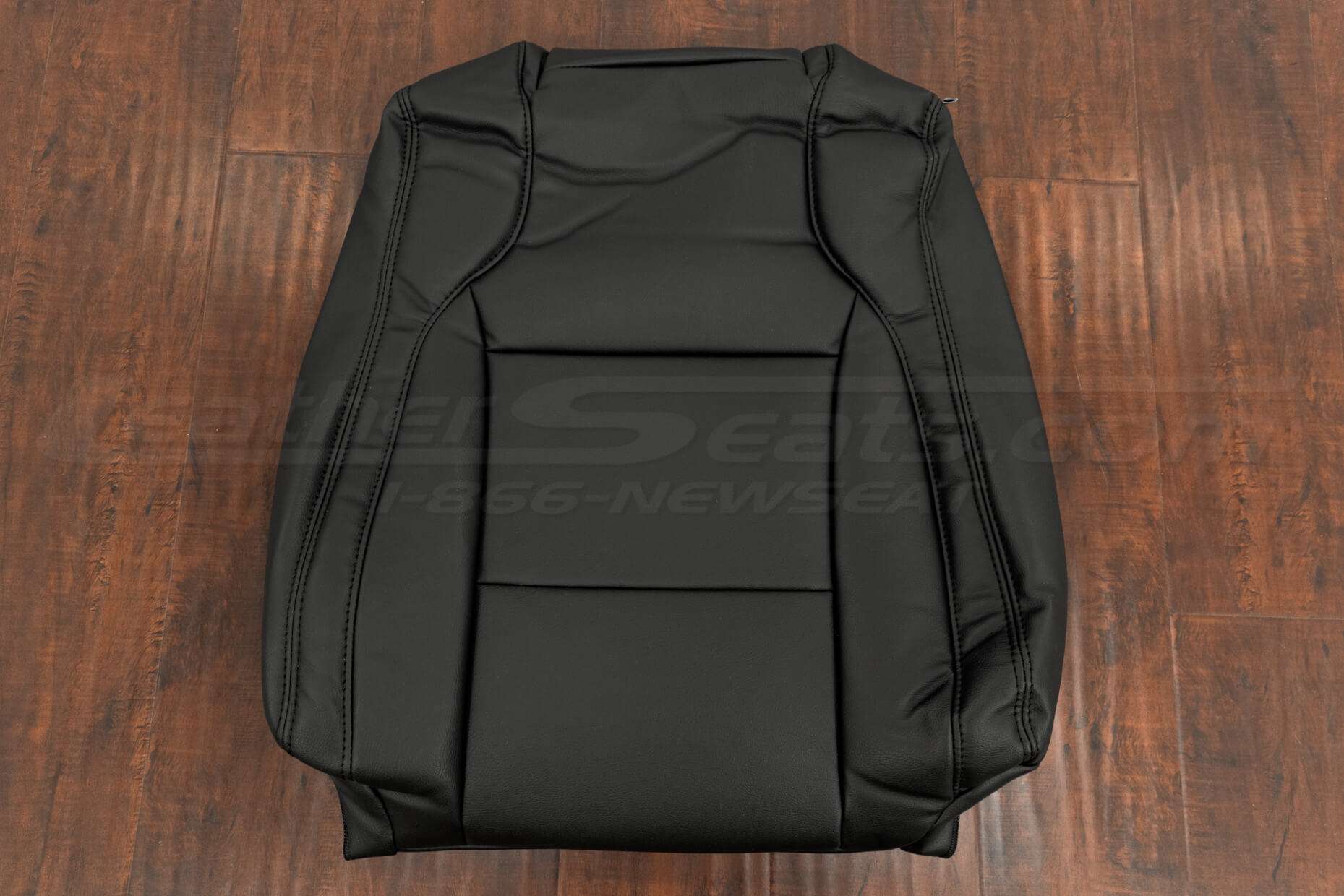 Ford Taurus Leather Upholstery Kit - Black - Front backrest