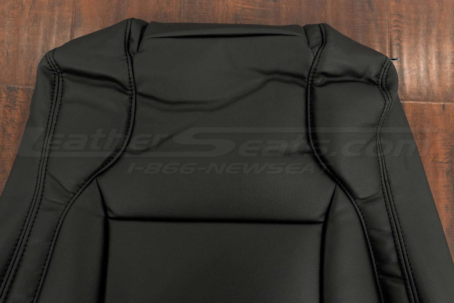 Ford Taurus Leather Upholstery Kit - Black - Front backrest close-up