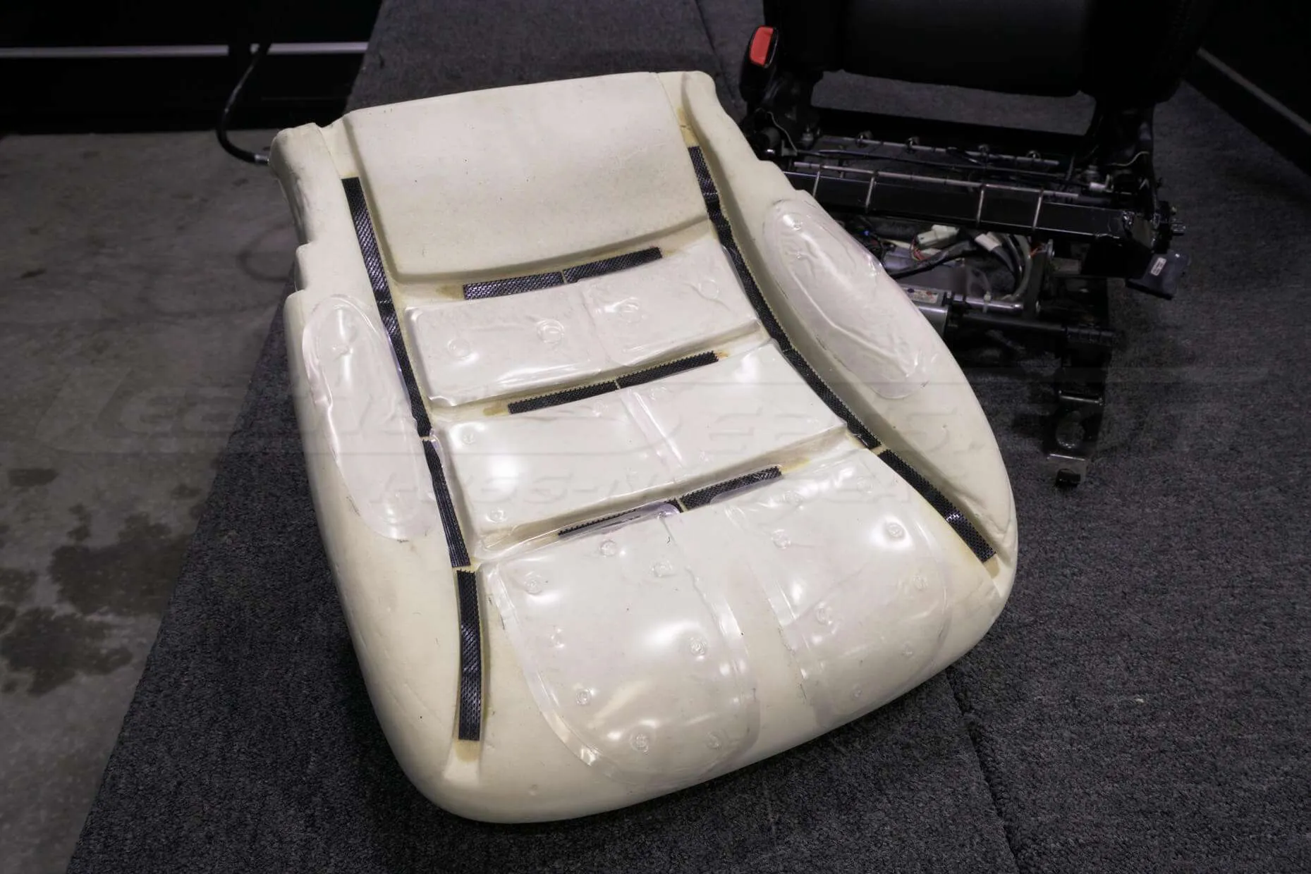 Liquicell Gel Pads on seat cushion