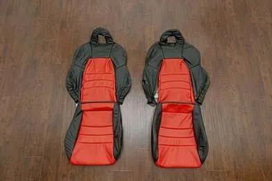 Honda S2000 upholstery kit - Black & bright red