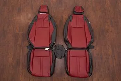 Honda Civic Upholstery Kit - Black & Cardinal - Featured Image