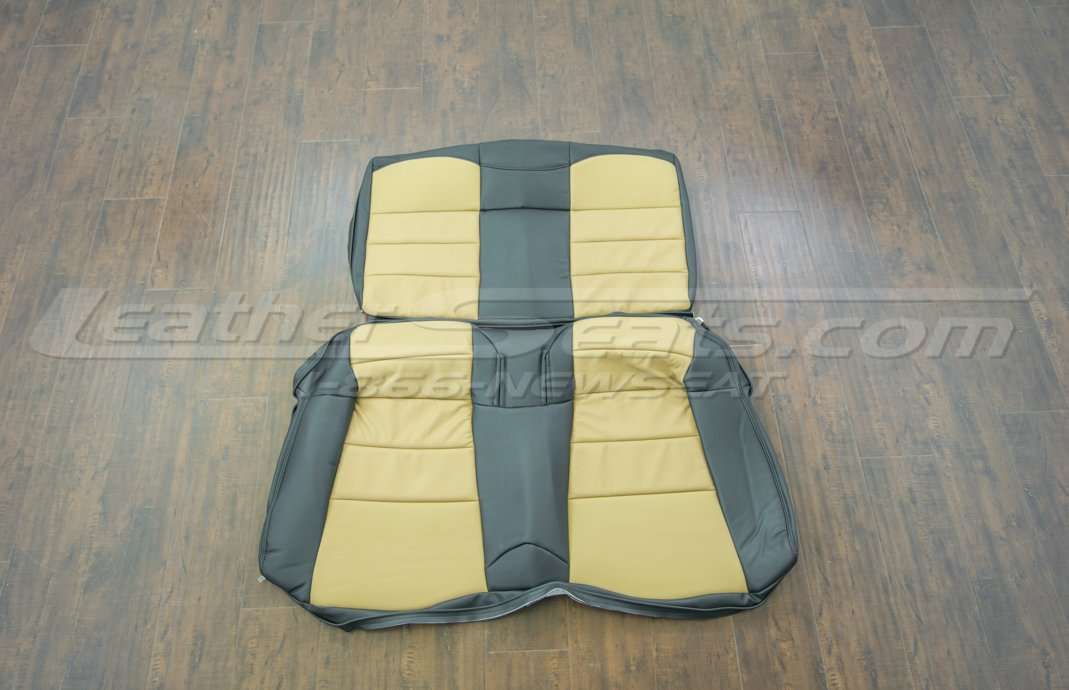 Mitsubishi Eclipse leather kit - Black & Doeskin - rear seats