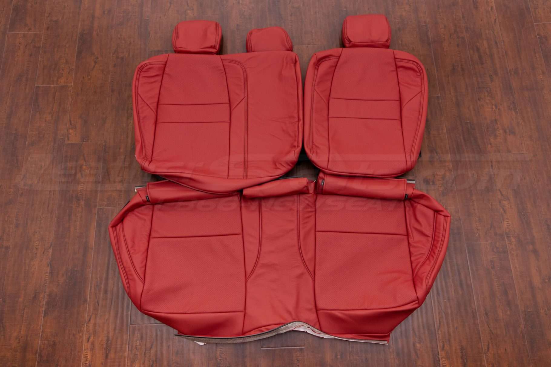 Subaru Impreza WRX Upholstery Kit- Bright Red - Rear seats