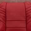 Subaru Impreza WRX Upholstery Kit- Bright Red - Upper section of perforated backrest