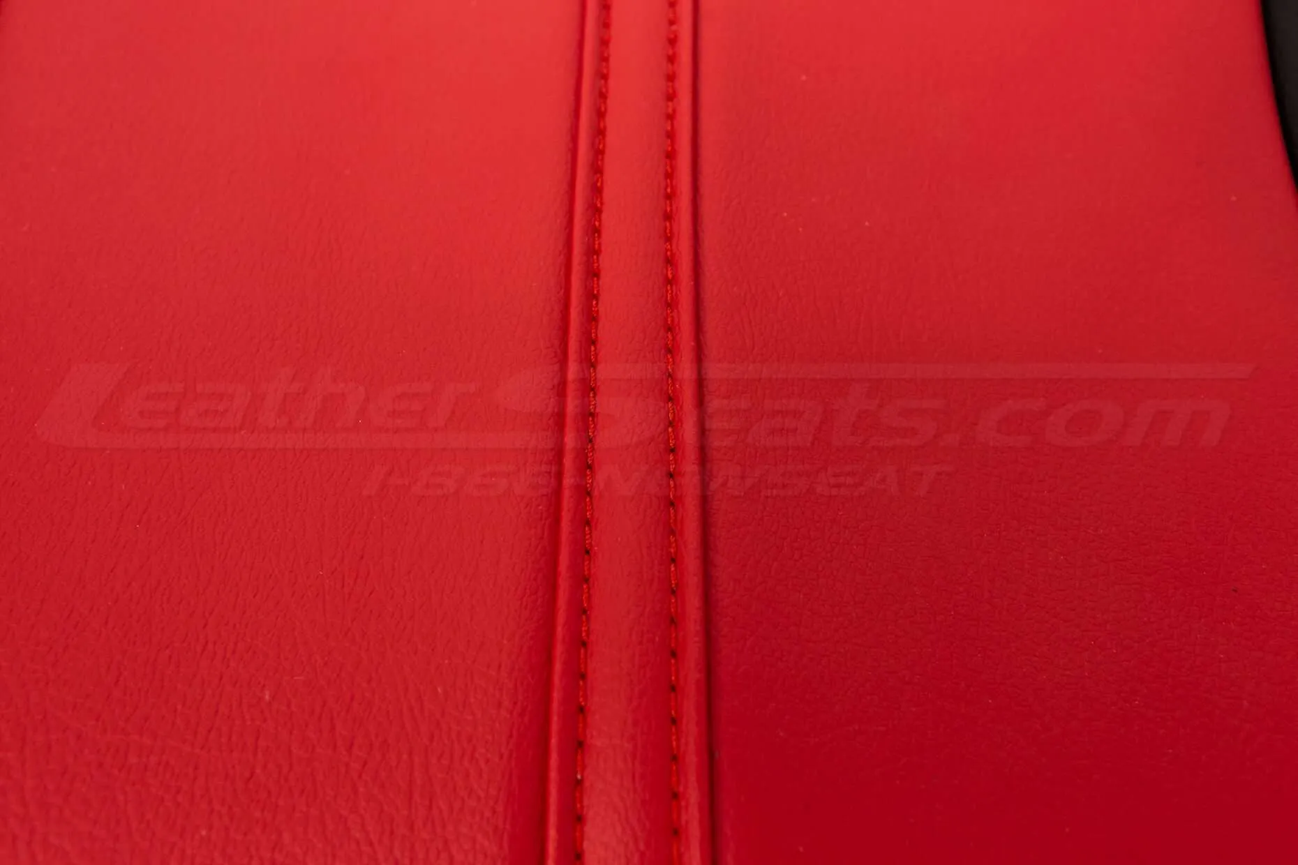 88-92 Chevrolet Camaro Upholstery Kit - Black & Bright Red- Insert Close-up