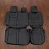 Toyota Highlander Leather Kit - Black - Rear seat upholstery