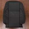Toyota Highlander Leather Kit - Black - Front backrest upholstery