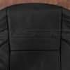 Toyota Highlander Leather Kit - Black - Upper section of perforated backrest