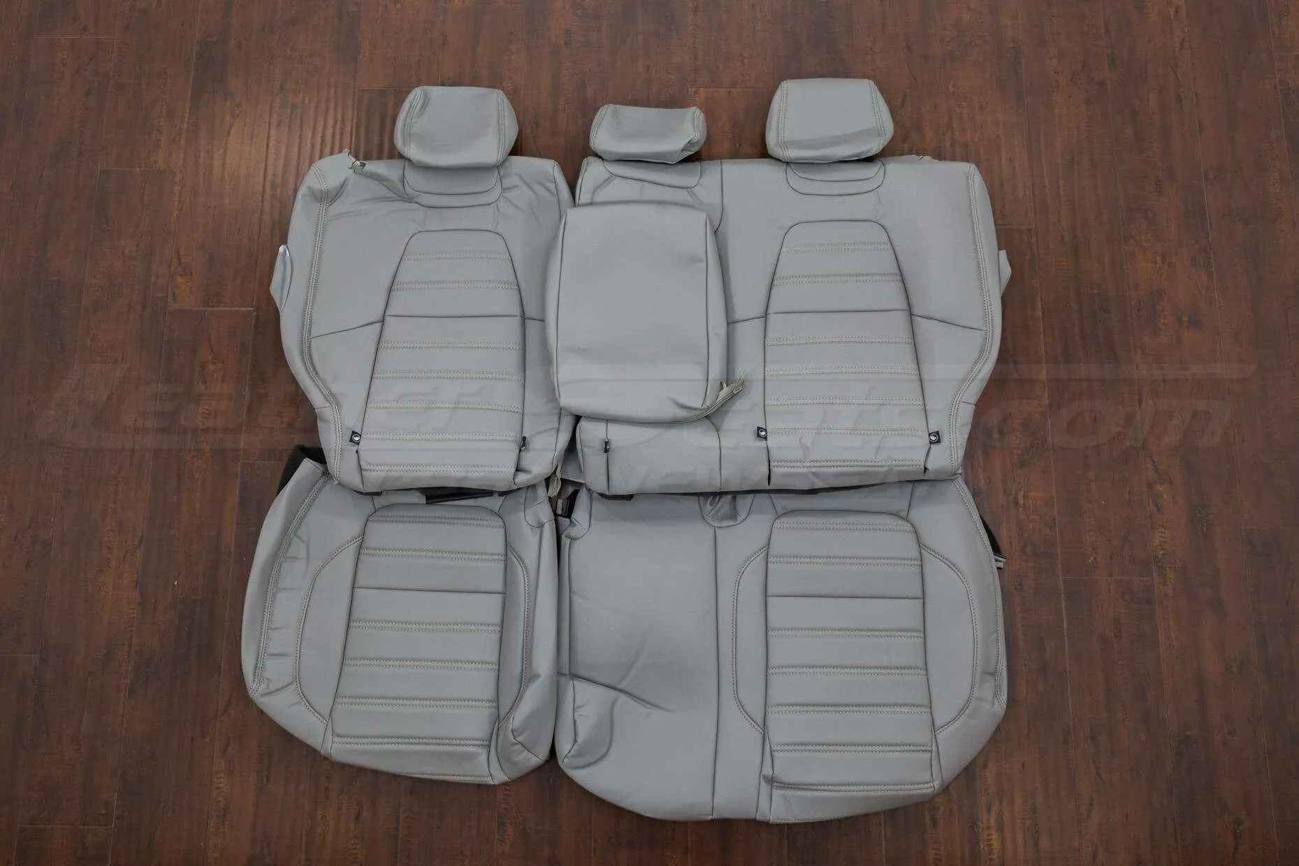 Honda CRV Leather Kit - Ash - Rear seats with armrest