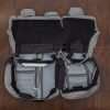 Honda CRV Leather Kit - Ash - Back view of rear seats