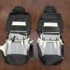 Nissan Titan Upholstery Kit - Black - Back of front seats