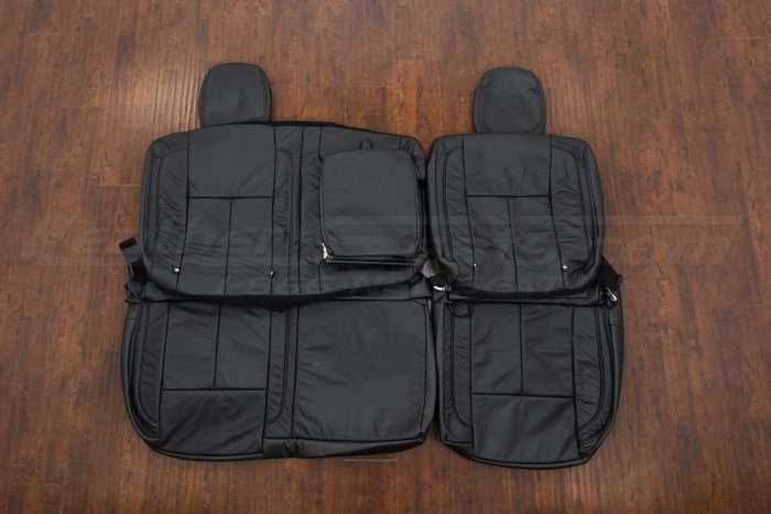 Nissan Titan Upholstery Kit - Black - Rear seat upholstery with armrest